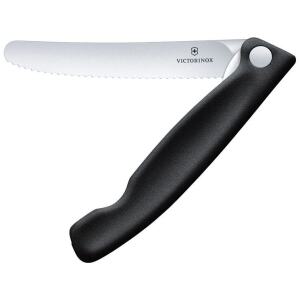 VICTORINOX FOLDING STEAK KNIFE BLACK