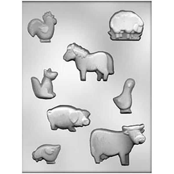 CHOCOLATE MOULD FARM ANIMALS