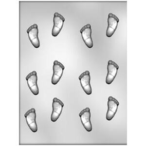 CHOCOLATE MOULD FOOTPRINT