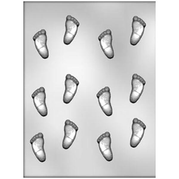 CHOCOLATE MOULD FOOTPRINT