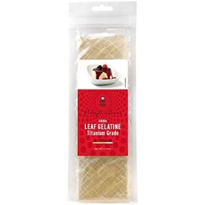 GELATINE FINE LEAF TITANIUM