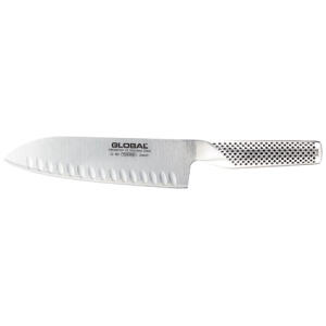 GLOBAL KNIFE SANTOKU FLUTED 18CM G-80