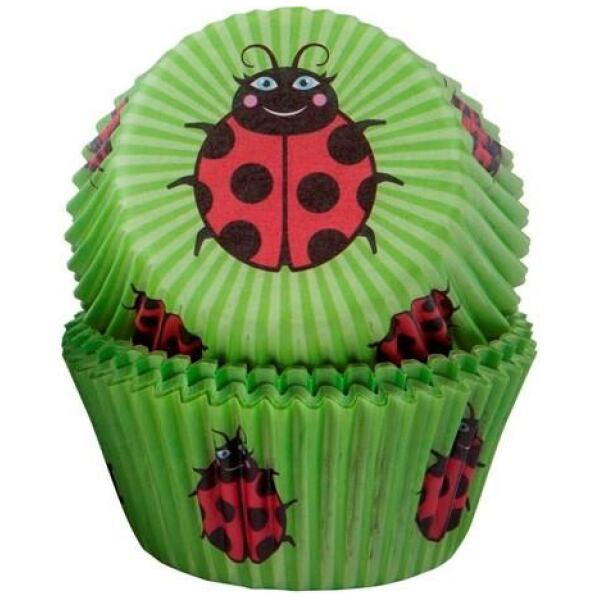 S/T LADY BUG CUPCAKE CASES