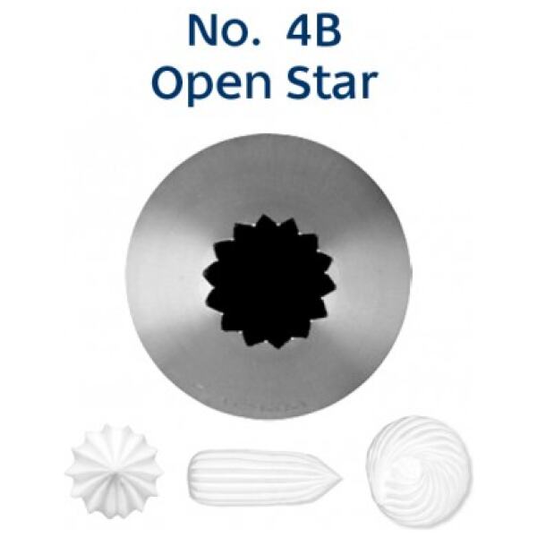 ICING TIP 4B OPEN STAR - LOYAL