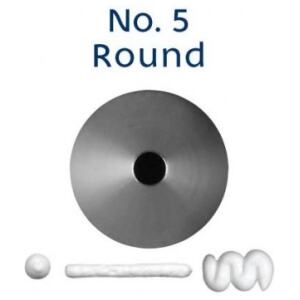 ICING TIP NO5 ROUND - LOYAL