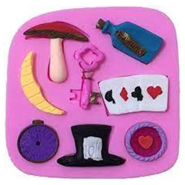 SILICONE MOULD MAD HATTER - Image 2