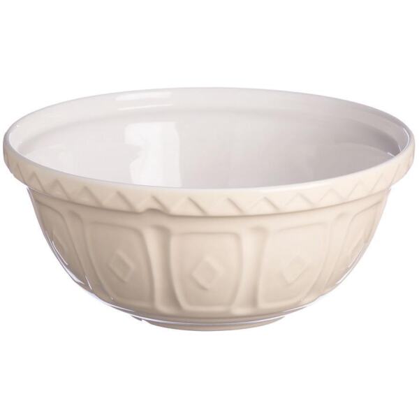 BOWL 29CM CREAM CERAMIC - MASON CASH