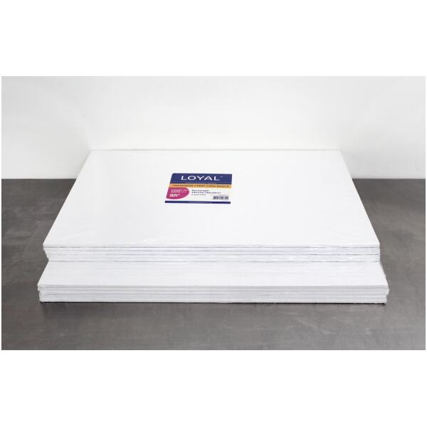 CAKE BOARD MASONITE RECTANGLE WHITE 14X18 - LOYAL