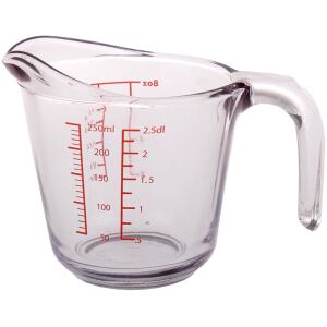 MEASURE JUG GLASS 1 CUP 250ML - APPETITO