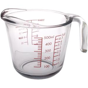MEASURE JUG GLASS 2 CUP 500ML- APPETITO