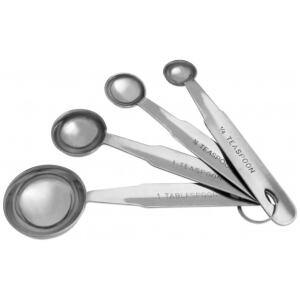 MEASURE SPOONS STAINLESS STEEL - LOYAL