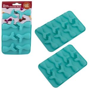 SLICONE MOULD MERMAID TAIL 2 PK - DAILY BAKE