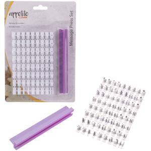 EMBOSSER MESSAGE PRESS SET