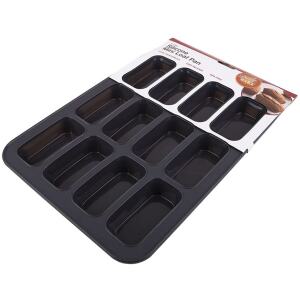 LOAF PAN SILICONE MINIS 12CUP- DALY BAKE