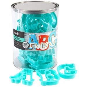 MONDO ALPHABET CUTTERS 26PC