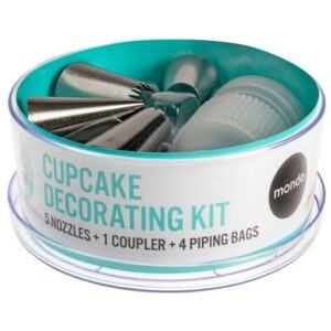 CUPCAKE DECORATING SET 10PC - MONDO