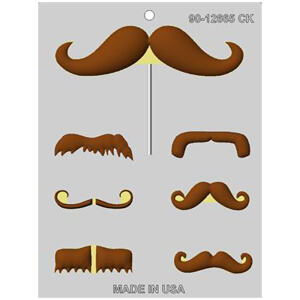 CHOCOLATE MOULD MOUSTACHES
