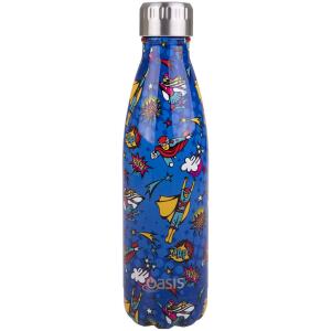 BOTTLE 500MLSTAINLESS STEEL SUPERHEROS - OASIS