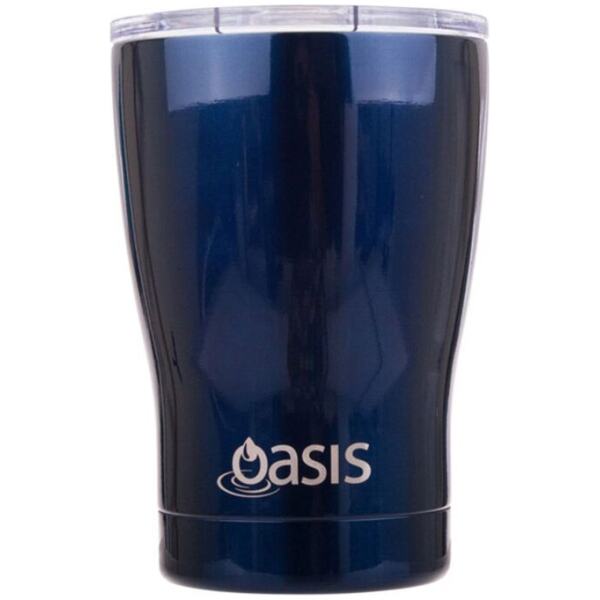 TRAVEL MUG 340ML NAVY - OASIS