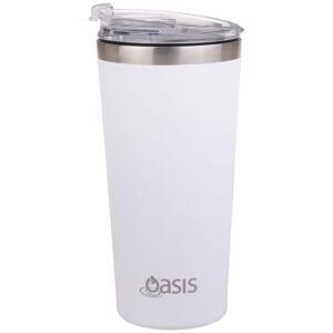 TRAVEL MUG WHITE 480ML - OASIS
