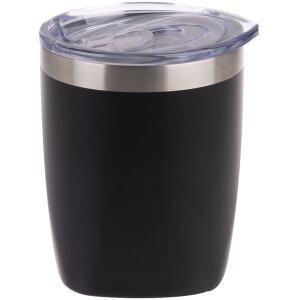 TUMBLER OLD FASHIONED STAINLESS STEEL 300ML MATT BLACK - OASIS