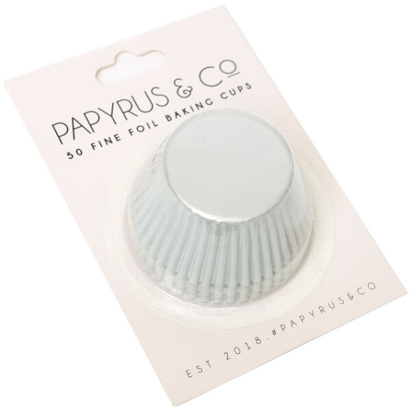 BAKING CUPS STANDARD WHITE- PAPYRUS