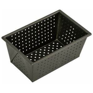 LOAF PAN PERFORATED 15X10CM - BAKEMASTER