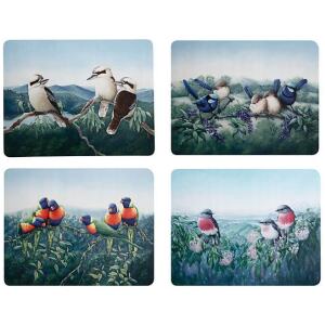 PLACEMATS KATHERINE CASTLE BIRDS OF AUSTRALIA - MAXWELL & WILLIAMS