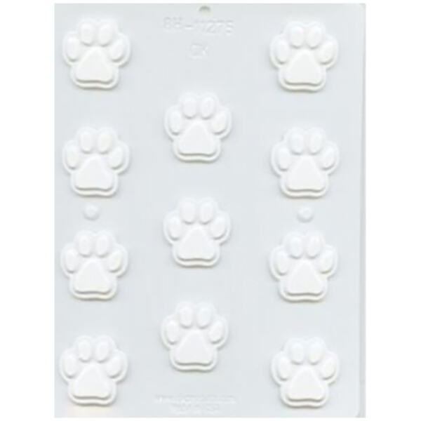 CHOCOLATE MOULD PAW PRINT