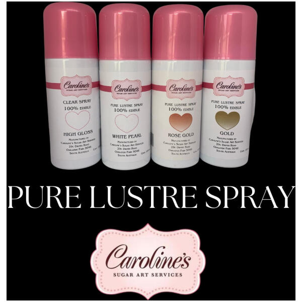 LUSTRE SPRAY CLEAR - CAROLINES