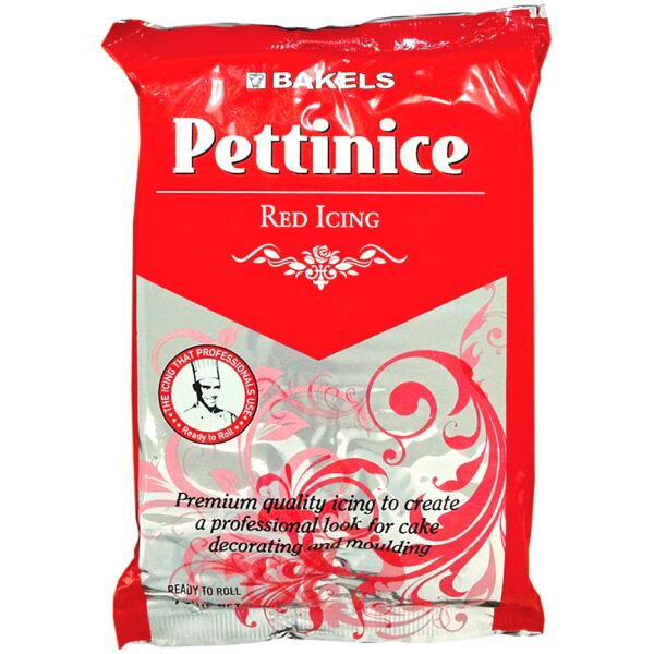 FONDANT RED 750G- BAKELS