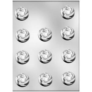 CHOCOLATE MOULD ROSES