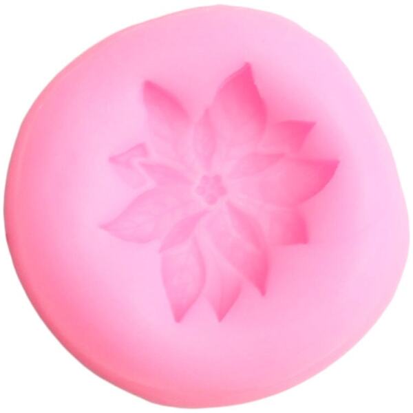 SILICONE MOULD POINSETTIA C/S