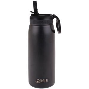 WATER BOTTLE SIPPERTOP 780ML BLACK- OASIS
