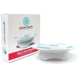 TURNTABLE CAKE WHITE - SPRINKS