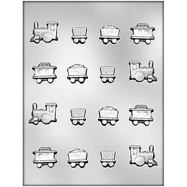 CHOCOLATE MOULD TRAINS SMALL