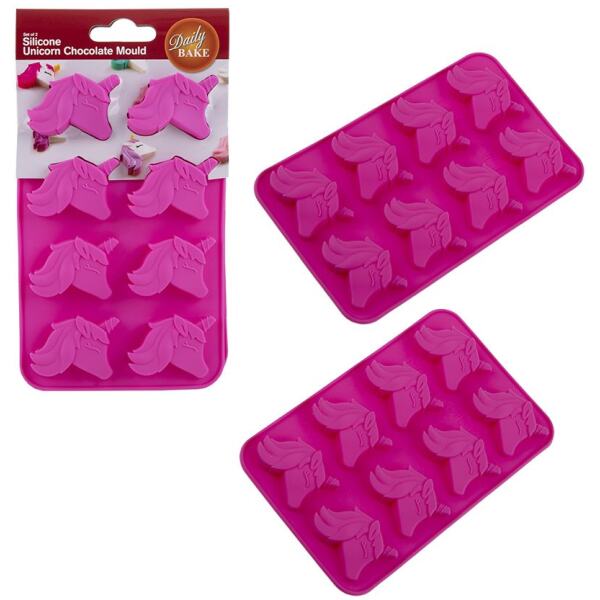 SILICONE MOULD UNICORN 2PK - DAILY BAKE