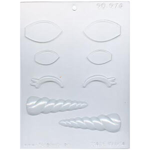 CHOCOLATE MOULD HAPPY UNICORN