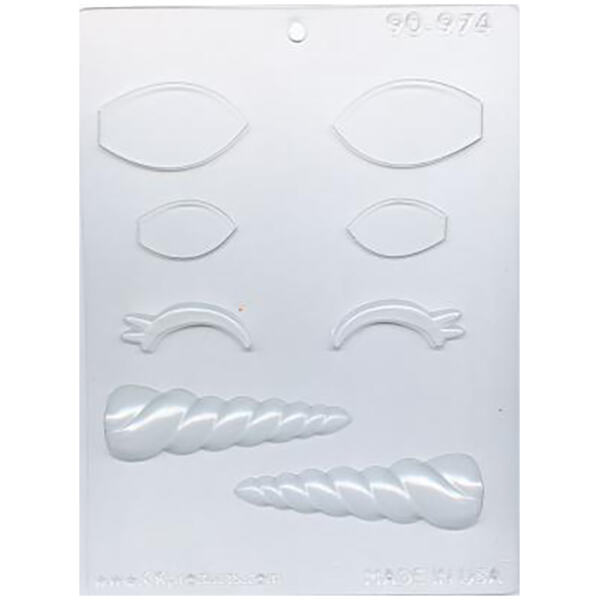 CHOCOLATE MOULD HAPPY UNICORN