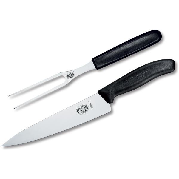 CARVING SET 2PC BLK - VICTORINOX - Image 2