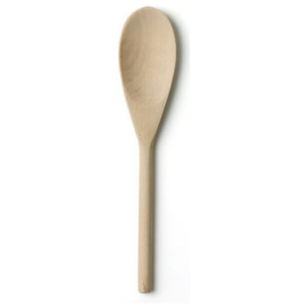 SPOON 250MM WOODEN - CHEF INOX