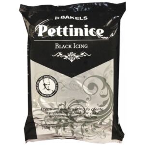 FONDANT BLACK 750G - BAKELS