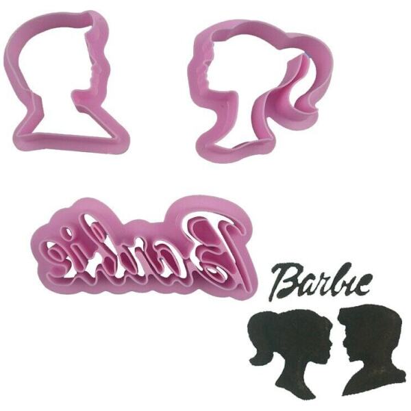 COOKIE CUTTER BARBIE HEAD AND LOGO - Image 2