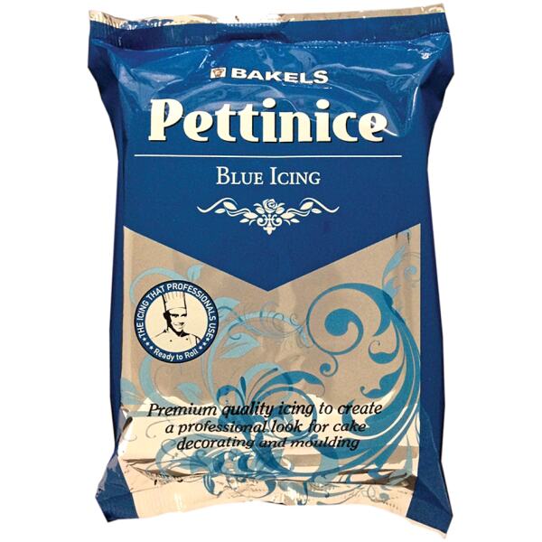 FONDANT BLUE 750G - BAKELS