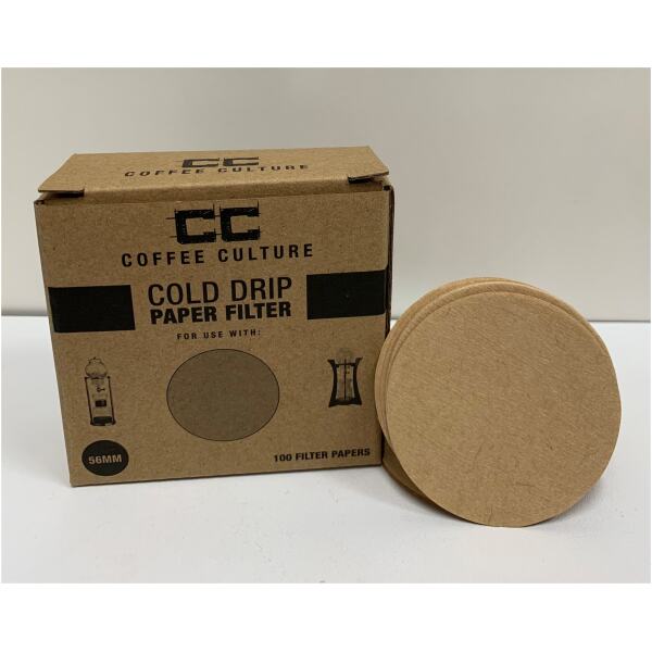 PAPER FILTER COLD DRIP UNBLEACHED PK100 - COFFEE CULTURE