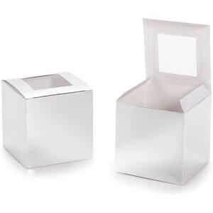 CUPCAKE BOX WHITE 1- LOYAL