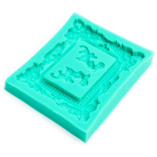 SILICONE MOULD FLOURISH FRAME