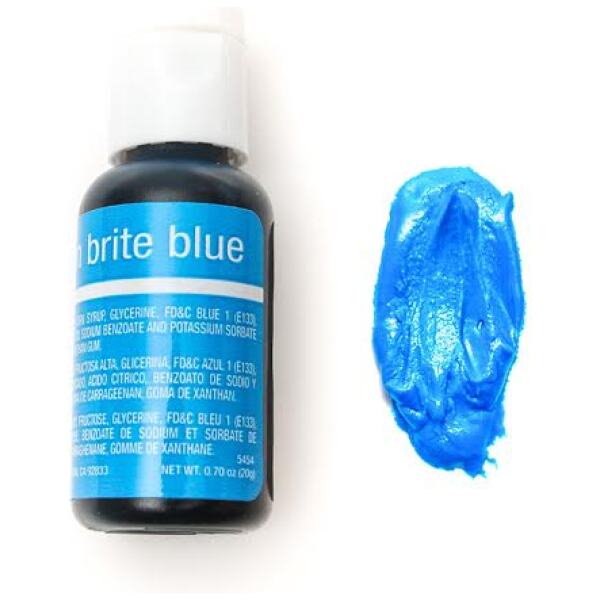 GEL NEON BLUE - CHEFMASTER