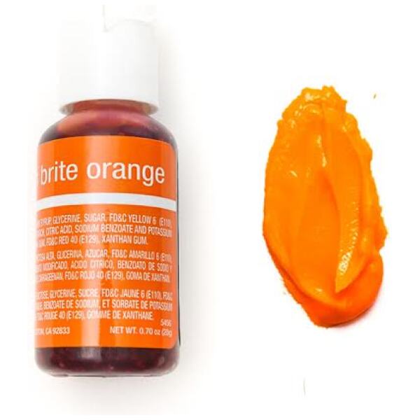 GEL NEON ORANGE - CHEFMASTER