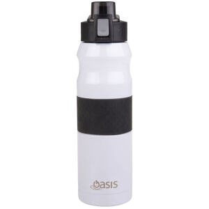 FLIPTOP SPORTS BOTTLE WHITE- OASIS